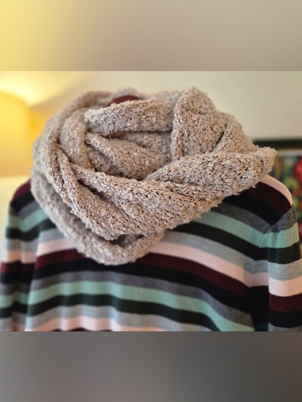 Anthropologie - Lush Knitted Scarf